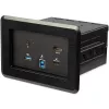StarTech.com dokovacia stanica pre konferenčné miestnosti – univerzálny dok pre notebook – 4K HDMI, 60W Power Delivery, USB hub, GbE, audio – stolová konektivitná skrinka pre huddle/boardroom kolaboračné priestory
