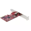 StarTech.com 1-portová USB 3.2 Gen 2x2 PCIe karta, USB-C 20 Gbit/s SuperSpeed PCI Express 3.0 x4 radič karta, USB Type-C adaptérová karta, len dáta, Windows/macOS/Linux, TAA