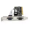StarTech.com PCI Serial Parallel Combo karta s dvoma sériovými RS232 portami (DB9) & 1x paralelným LPT portom (DB25) – PCI combo adaptérová karta – PCI rozširujúca karta radič – PCI na tlačiareň karta
