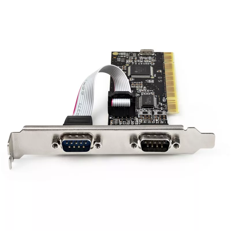 StarTech.com PCI Serial Parallel Combo karta s dvoma sériovými RS232 portami (DB9) & 1x paralelným LPT portom (DB25) – PCI combo adaptérová karta – PCI rozširujúca karta radič – PCI na tlačiareň karta