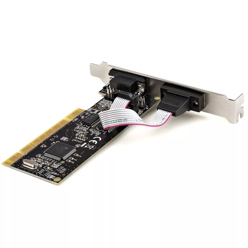 StarTech.com PCI Serial Parallel Combo karta s dvoma sériovými RS232 portami (DB9) & 1x paralelným LPT portom (DB25) – PCI combo adaptérová karta – PCI rozširujúca karta radič – PCI na tlačiareň karta
