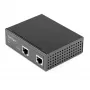 StarTech.com Industrial Gigabit Ethernet PoE Injector - 30W 802.3at PoE+ Midspan 48V-56VDC DIN Rail Power Over Ethernet Injector Adapter - -40C to +75C kamery/senzory/WLAN prístup