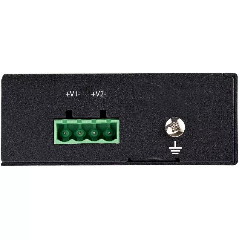 StarTech.com Industrial Gigabit Ethernet PoE Injector - 30W 802.3at PoE+ Midspan 48V-56VDC DIN Rail Power Over Ethernet Injector Adapter - -40C to +75C kamery/senzory/WLAN prístup