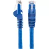 StarTech.com 5m CAT6 Ethernetový kábel - LSZH (Low Smoke Zero Halogen) - 10-Gigabitový 250MHz 100W PoE RJ45 10GbE UTP sieťový patch kábel, s ochranou západky a odľahčením ťahu - Modrý, CAT 6, ETL-verifikovaný, 24AWG