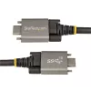StarTech.com 50cm (20″) bočne skrutkovateľný USB-C kábel 10Gbps – USB 3.1/3.2 Gen 2 Type-C kábel – 100W (5A) Power Delivery nabíjanie, DP Alt Mode – Dvojité skrutkové zaistenie – USB-C kábel nabíjanie/synchronizácia