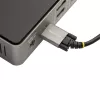 StarTech.com 50cm (20″) bočne skrutkovateľný USB-C kábel 10Gbps – USB 3.1/3.2 Gen 2 Type-C kábel – 100W (5A) Power Delivery nabíjanie, DP Alt Mode – Dvojité skrutkové zaistenie – USB-C kábel nabíjanie/synchronizácia