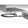 StarTech.com 50cm (20″) bočne skrutkovateľný USB-C kábel 10Gbps – USB 3.1/3.2 Gen 2 Type-C kábel – 100W (5A) Power Delivery nabíjanie, DP Alt Mode – Dvojité skrutkové zaistenie – USB-C kábel nabíjanie/synchronizácia