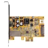 StarTech.com 1-portová 2.5Gbps PoE sieťová karta, PCIe Ethernetová karta s RJ45, 30W 802.3at PoE NIC pre desktopy/servery, sieťový PoE-LAN adaptér s low-profile krytom, NBaseT, Windows/Linux