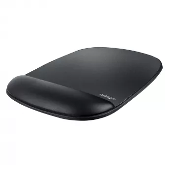 StarTech.com podložka pod myš s opierkou zápästia, 6,7 x 7,1 x 0,8 palcov (17 x 18 x 2 cm), ergonomická podložka pod myš s opierkou zápästia, podložka na stôl s protišmykovou PU základňou, polstrovaná gélová podložka pod myš s opierkou zápästia