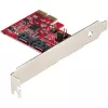 StarTech.com SATA PCIe karta - 2-portová PCIe SATA rozširujúca karta - 6 Gb/s - Full/Low Profile - PCI Express na SATA adaptér/radič - ASM1062R SATA RAID - PCIe na SATA konvertor