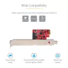StarTech.com SATA PCIe karta - 2-portová PCIe SATA rozširujúca karta - 6 Gb/s - Full/Low Profile - PCI Express na SATA adaptér/radič - ASM1062R SATA RAID - PCIe na SATA konvertor