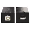 StarTech.com 150 m (492 ft) USB 2.0 extender cez Cat5e/Cat6 Ethernet kábel, externe napájaný USB extender cez RJ45/sieťový kábel, USB cez Ethernet kábel extender/adaptér