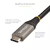 StarTech.com 20 palcov (50 cm) USB-C kábel 10 Gb/s – USB 3.1 Type-C kábel – 100 W (5 A) Power Delivery nabíjanie, DP Alt Mode – USB-C kábel pre USB-C laptop/telefón/zariadenie – nabíjanie/synchronizácia