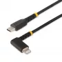 StarTech.com RUSB2CLTMM1MR kábel pre mobilný telefón čierny 1 m USB C Lightning