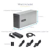 StarTech.com dvojslotová Thunderbolt 3 PCIe rozširujúca skrinka