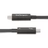 StarTech.com 2m aktívny Thunderbolt 4 kábel, 40 Gbit/s, 100W Power Delivery, 4K/8K video, Intel-certifikovaný Thunderbolt kábel – Kompatibilný s USB4/Thunderbolt 4/USB 3.2/USB Type-C/DisplayPort/Thunderbolt 3