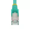 StarTech.com 5 m CAT6a Ethernet kábel – aqua – Low Smoke Zero Halogen (LSZH) – 10GbE 500MHz 100W PoE++ RJ-45 bez zaistenia s odľahčením S/FTP sieťový patch kábel