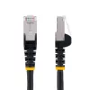 StarTech.com 7,5m CAT6a Ethernet kábel - čierny - Low Smoke Zero Halogen (LSZH) - 10GbE 500MHz 100W PoE++ RJ-45 bez zaistenia s odľahčením S/FTP sieťový patch kábel