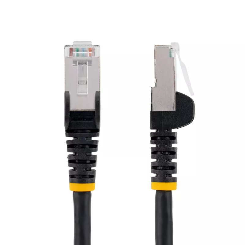 StarTech.com 7m CAT6a Ethernet kábel - čierny - Low Smoke Zero Halogen (LSZH) - 10GbE 500MHz 100W PoE++ RJ-45 bez zaistenia s odľahčením S/FTP sieťový patch kábel