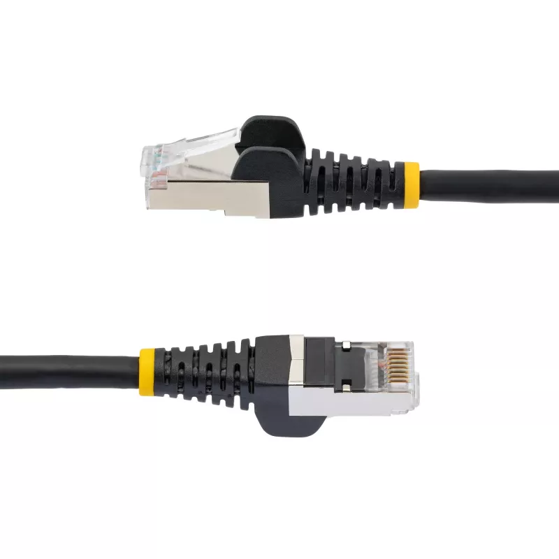 StarTech.com 7m CAT6a Ethernet kábel - čierny - Low Smoke Zero Halogen (LSZH) - 10GbE 500MHz 100W PoE++ RJ-45 bez zaistenia s odľahčením S/FTP sieťový patch kábel