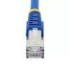 StarTech.com 7m CAT6a Ethernet kábel - modrý - Low Smoke Zero Halogen (LSZH) - 10GbE 500MHz 100W PoE++ RJ-45 bez zaistenia s odľahčením S/FTP sieťový patch kábel