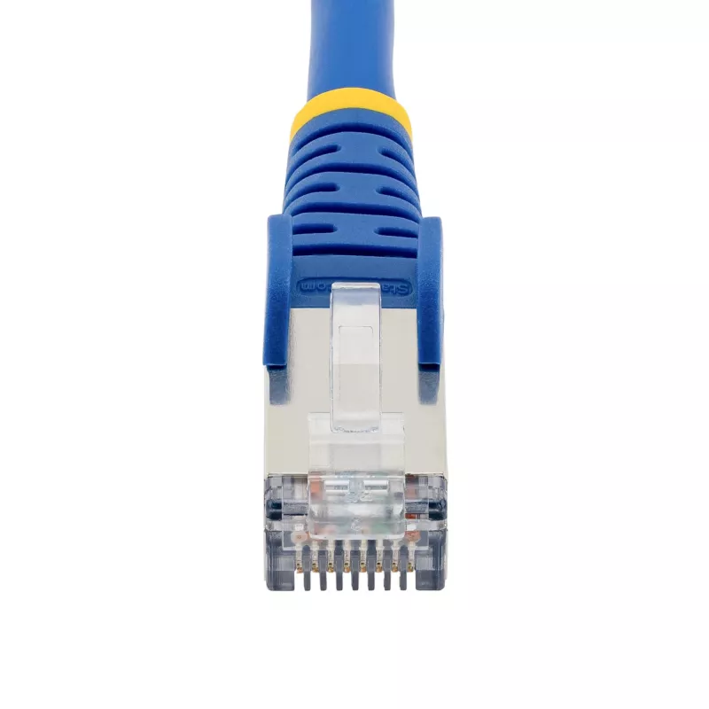 StarTech.com 7m CAT6a Ethernet kábel - modrý - Low Smoke Zero Halogen (LSZH) - 10GbE 500MHz 100W PoE++ RJ-45 bez zaistenia s odľahčením S/FTP sieťový patch kábel