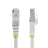 StarTech.com 3m CAT6a Ethernet kábel – biely – Low Smoke Zero Halogen (LSZH) – 10GbE 500MHz 100W PoE++ RJ-45 bez zaistenia s odľahčením S/FTP sieťový patch kábel