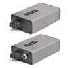 StarTech.com 2-portový USB 3.0 extender cez OM3 multimódové vlákno – LC/LC – 2x 5 Gb/s USB-A hub – dosah 350 m (1150 stôp) – odolný USB optický extender – optický USB extender