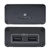StarTech.com 2-portový USB 3.0 extender cez OM3 multimódové vlákno – LC/LC – 2x 5 Gb/s USB-A hub – dosah 350 m (1150 stôp) – odolný USB optický extender – optický USB extender