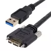 StarTech.com 2-portový USB 3.0 extender cez OM3 multimódové vlákno – LC/LC – 2x 5 Gb/s USB-A hub – dosah 350 m (1150 stôp) – odolný USB optický extender – optický USB extender