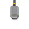 StarTech.com 3-portový USB-C hub s Ethernetom - 3x USB-A - Gigabit Ethernet - USB 3.0 5Gbps - napájaný zbernice - 1ft/30cm dlhý USB Type-C hostiteľský kábel - GbE - prenosný USB-C na USB-A hub