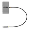 StarTech.com 3-portový USB-C hub s Ethernetom - 3x USB-A - Gigabit Ethernet - USB 3.0 5Gbps - napájaný zbernice - 1ft/30cm dlhý USB Type-C hostiteľský kábel - GbE - prenosný USB-C na USB-A hub