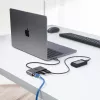 StarTech.com 3-portový USB-C hub s Ethernetom - 3x USB-A - Gigabit Ethernet - USB 3.0 5Gbps - napájaný zbernice - 1ft/30cm dlhý USB Type-C hostiteľský kábel - GbE - prenosný USB-C na USB-A hub