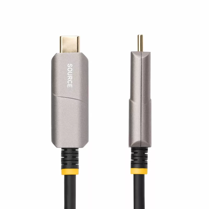 StarTech.com 15,2 m USB-C na HDMI 2.0 aktívny optický kábel (AOC), 4K 60Hz, CL3 certifikovaný, jednosmerný USB Type-C na HDMI adaptérový kábel