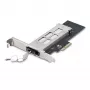 StarTech.com M.2 NVMe SSD na PCIe x4 mobilný rám/backplane s vyberateľným slotom pre PCI Express rozširujúci slot, inštalácia bez nástrojov, PCIe 4.0/3.0 hot-swap diskový slot, kľúčový zámok – 2 kľúče v balení