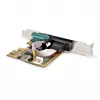 StarTech.com 2-portová PCI Express sériová karta, dual port PCIe na RS232 (DB9) sériová karta, 16C1050 UART, Low/Full Profile konzoly, COM Retention, pre Windows/Linux