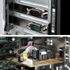 StarTech.com 2-portová PCI Express sériová karta, dual port PCIe na RS232 (DB9) sériová karta, 16C1050 UART, Low/Full Profile konzoly, COM Retention, pre Windows/Linux