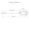 StarTech.com 2-portová PCI Express sériová karta, dual port PCIe na RS232 (DB9) sériová karta, 16C1050 UART, Low/Full Profile konzoly, COM Retention, pre Windows/Linux