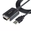 StarTech.com 2-portová PCI Express sériová karta, dual port PCIe na RS232 (DB9) sériová karta, 16C1050 UART, Low/Full Profile konzoly, COM Retention, pre Windows/Linux