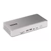StarTech.com univerzálna USB4 & Thunderbolt 4 dokovacia stanica, štvornásobný displej pod Windows, dvojitý displej na MacBook, HDMI DP dock s 98W nabíjaním notebooku