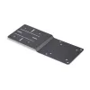 StarTech.com VESA montážny držiak pre NUC/Thin Clients alebo dokovacie stanice notebookov, VESA 75x75/100x100 kompatibilná rozširujúca doska pre mini-PC