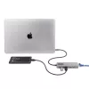 StarTech.com 3-portový USB-C hub s 2,5 Gbit/s Ethernetom a 100 W Power Delivery Pass-Through, USB 3.2 10 Gbit/s, 2x USB-A/1x USB-C, prenosný USB Type-C adaptérový hub