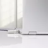 StarTech.com slim Lock K-Slot kompatibilný, 1,5 m zámkový kábel, ochrana proti krádeži na stole pre notebook, oceľový kábel proti prerezaniu, číselný zámok