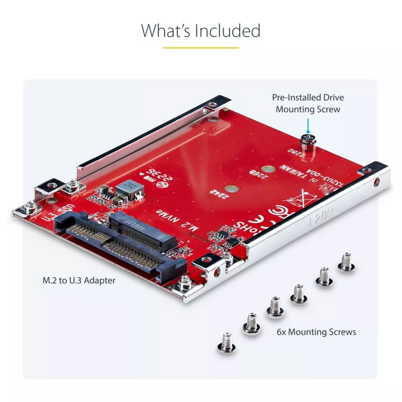 StarTech.com 1M25-U3-M2-ADAPTER rozhranie karty/adaptér interný M.2