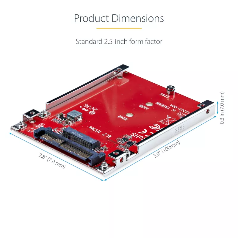 StarTech.com 1M25-U3-M2-ADAPTER rozhranie karty/adaptér interný M.2