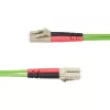 StarTech.com 3m (9,8ft) LC na LC (UPC) OM5 multimódový optický kábel, 50/125µm duplex LOMMF zipcord, VCSEL, 40G/100G, LSZH optický jumper kábel