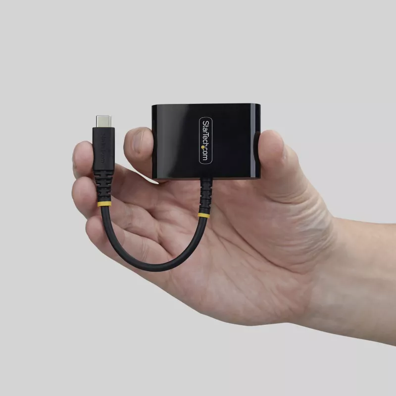StarTech.com USB-C na HDMI multiport adaptér s 140-W-PD nabíjaním, 4K-60-Hz HDMI, USB-5-Gbit/s hub, mini dock pre MacBook / Dell / Thinkpad / HP / iPad / tablety