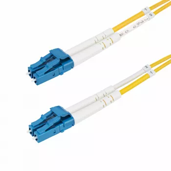 StarTech.com 20m (65,6ft) LC na LC (UPC) OS2 singlemode duplex optický kábel, 9/125 µm, 100G, odolný voči ohybu, nízky útlm vloženia – LSZH optický jumper kábel