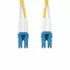 StarTech.com 50m LC na LC (UPC) OS2 singlemode duplex optický kábel, 9/125µm, 100G, odolný voči ohybu, nízky útlm vloženia – LSZH optický patch kábel