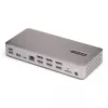 StarTech.com trojmonitorová USB4 dokovacia stanica, 4K 60Hz HDMI alebo DisplayPort, 100W nabíjanie notebooku, 2,5GbE, USB-C multimonitorový dock, bez ovládačov